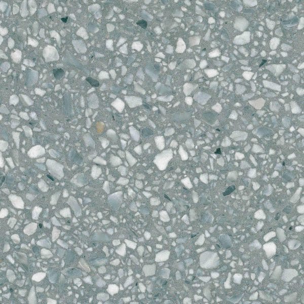 Sample of Bardiglio Marble Cement Terrazzo tile