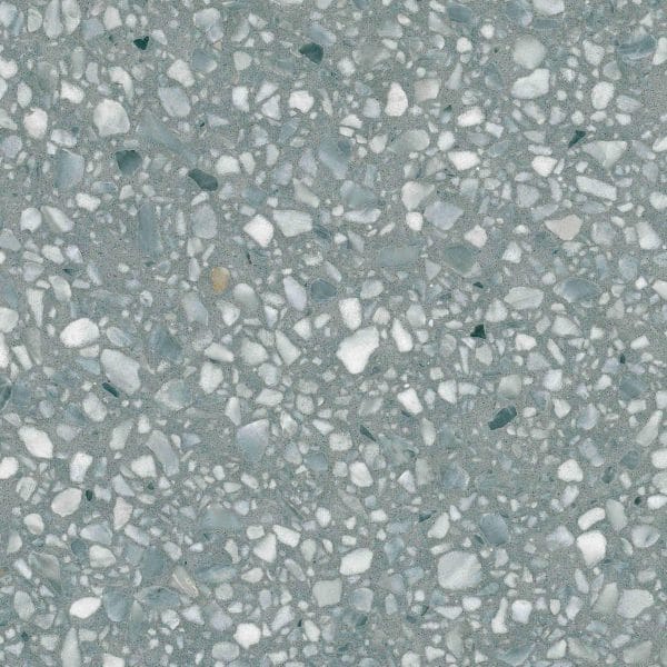 Sample of Bardiglio Marble Cement Terrazzo tile