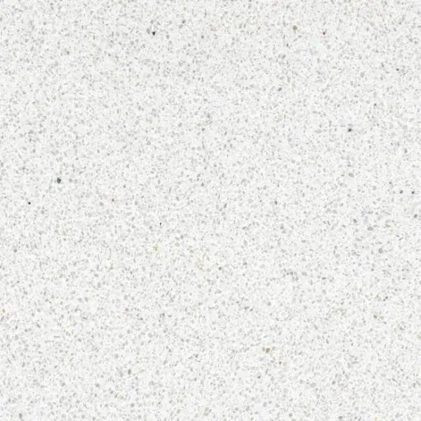 Sample of Carrara Micro Marble Resin Terrazzo tile