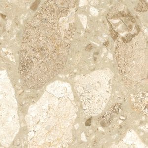Sample of Olympo Marble Resin Terrazzo tile
